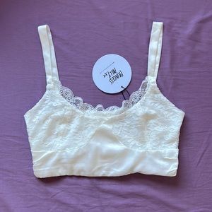NEW Princess Polly White Lace Cami